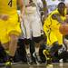 Michigan freshman Caris LeVert reaches after the ball during the first half at Breslin Center in East Lansing on Tuesday, Feb. 12. Melanie Maxwell I AnnArbor.com